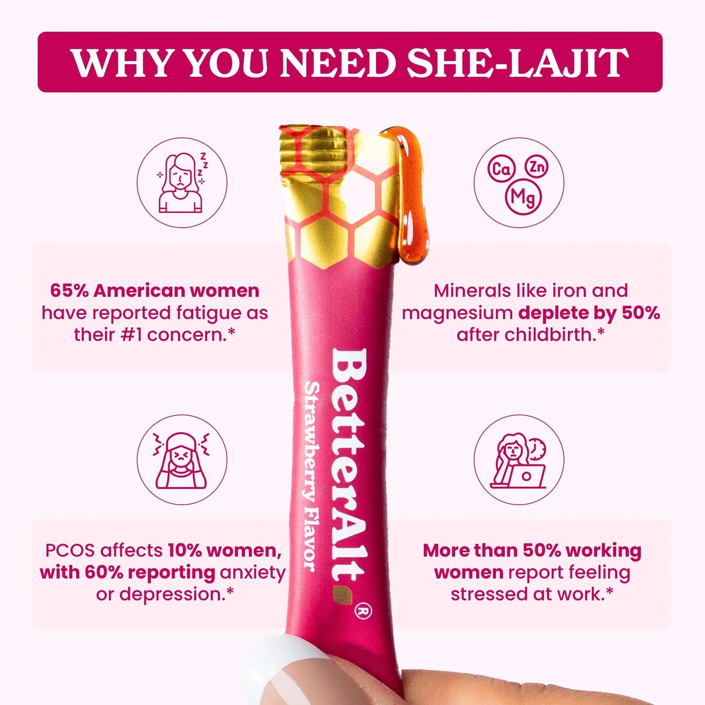 SHE-Lajit Honey Sticks